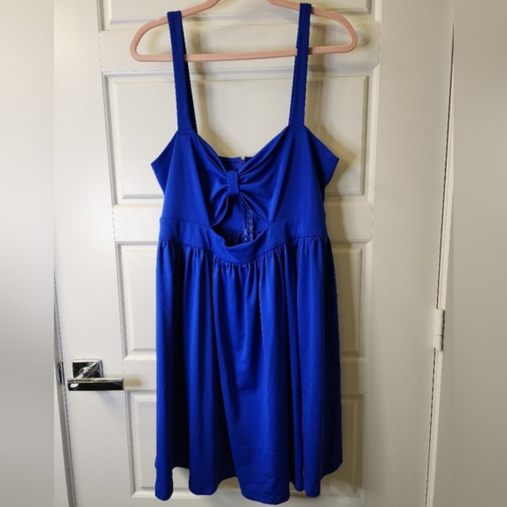SHEIN Curve 4XL‎ Royal Blue Cut Out Sundress